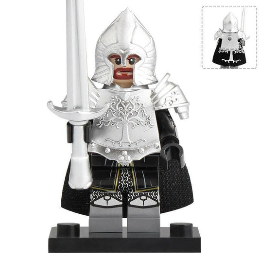 Gondor Soldier with Armor custom Lord of the Rings Minifigure