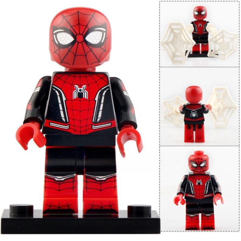 Spider-Man (Far From Home) Custom Marvel Superhero Minifigure