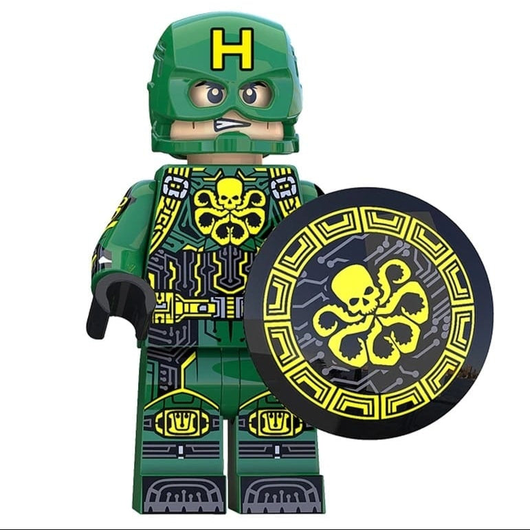 Militant (Captain America Hydra) Custom Marvel Superhero Minifigure.