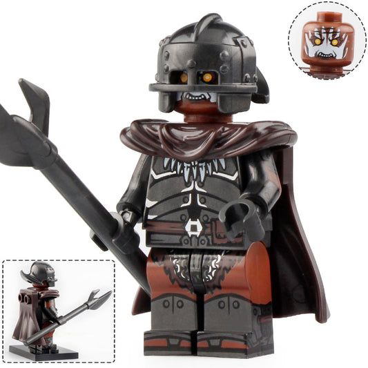 Uruk-hai White Hand Orc Shaman custom Lord of the Rings Minifigure