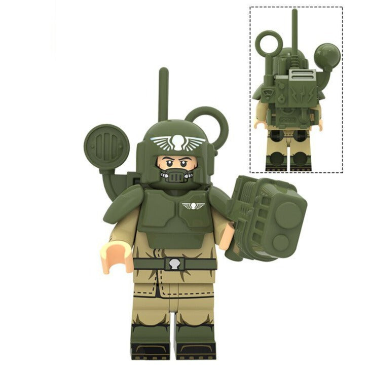 Warhammer Infantry Soldier Marine Guard Minifigure