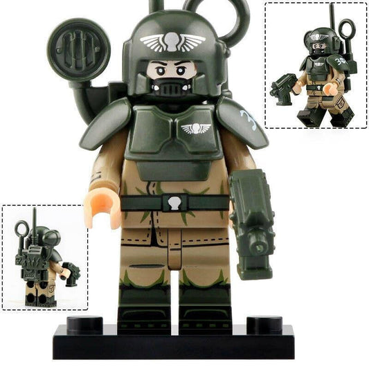 Warhammer Infantry Soldier Marine Guard Minifigure