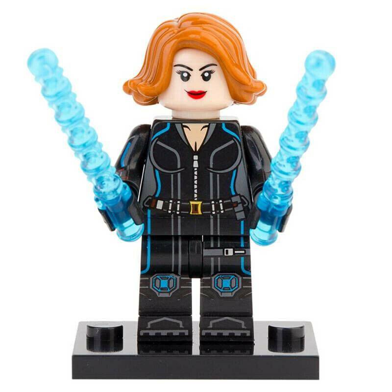 Black Widow Custom Marvel Superhero Minifigure