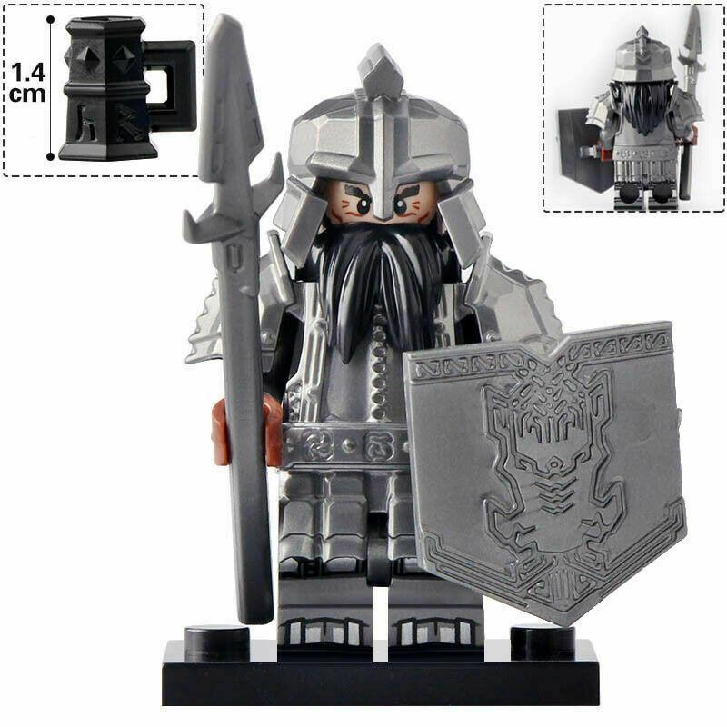 Dwarven Warrior custom Lord of the Rings Minifigure