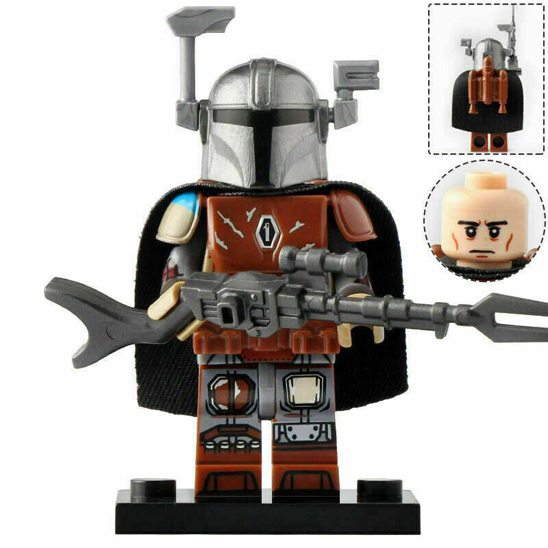 Mandalorian Bounty Hunter custom Star Wars Minifigure