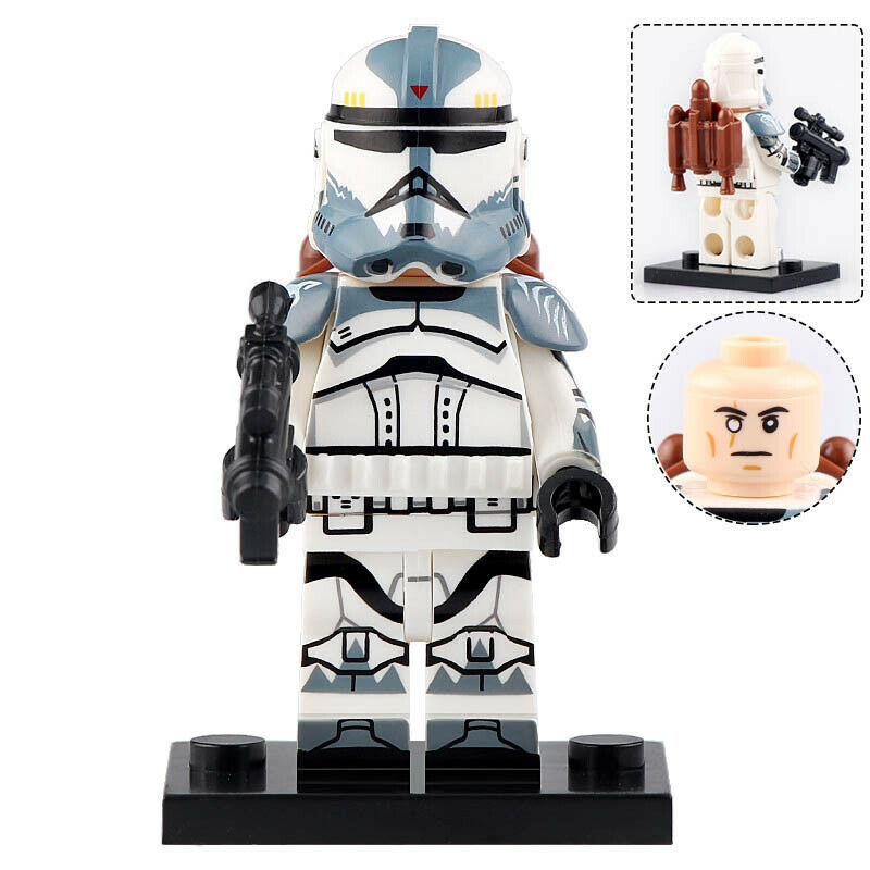 Clone Commander Wolffe custom Star Wars Minifigure