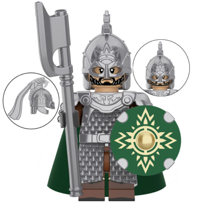 Rohan Warrior custom Lord of the Rings Minifigure