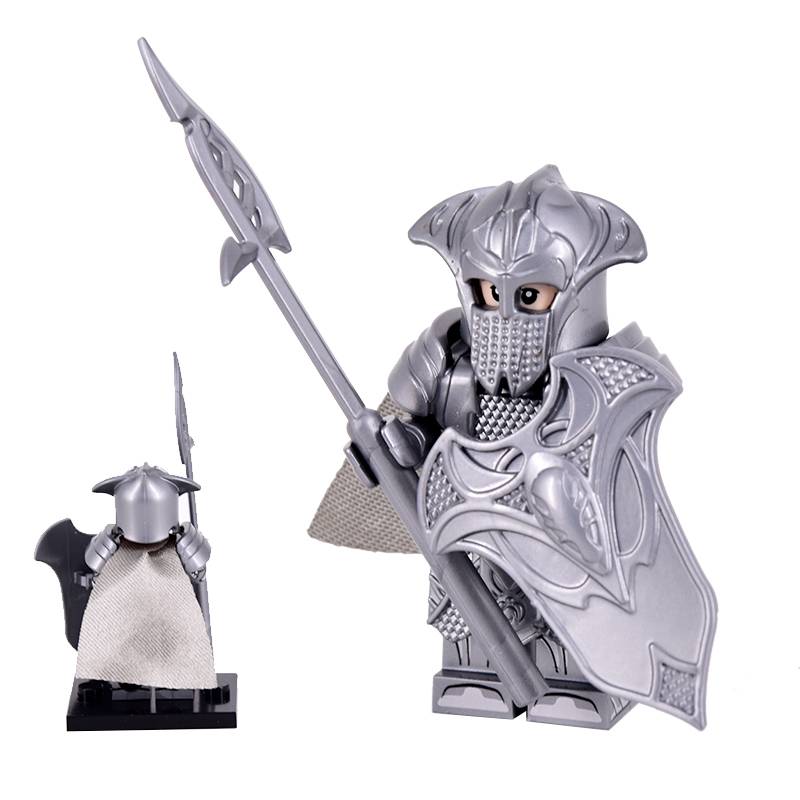 Mithril Elven Warrior custom Lord of the Rings Minifigure