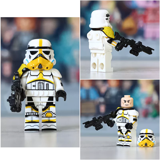 Stormtrooper (Yellow) custom Star Wars Minifigure