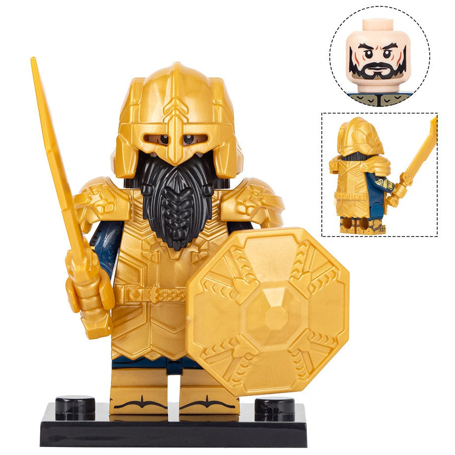 Dwarven Warrior Custom Lord of the Rings Minifigure