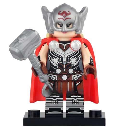 Mighty Thor Jane Foster (Thor Love and Thunder) Custom Marvel Superhero Minifigure