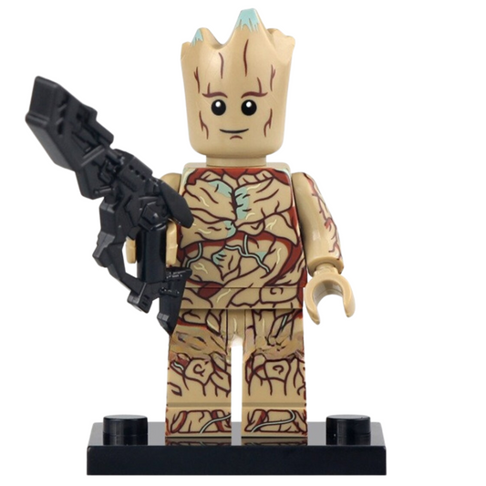 Groot Custom Marvel Superhero Minifigure Guardians of the Galaxy