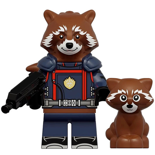 Rocket Raccoon Custom Marvel Superhero Minifigure Guardians of the Galaxy