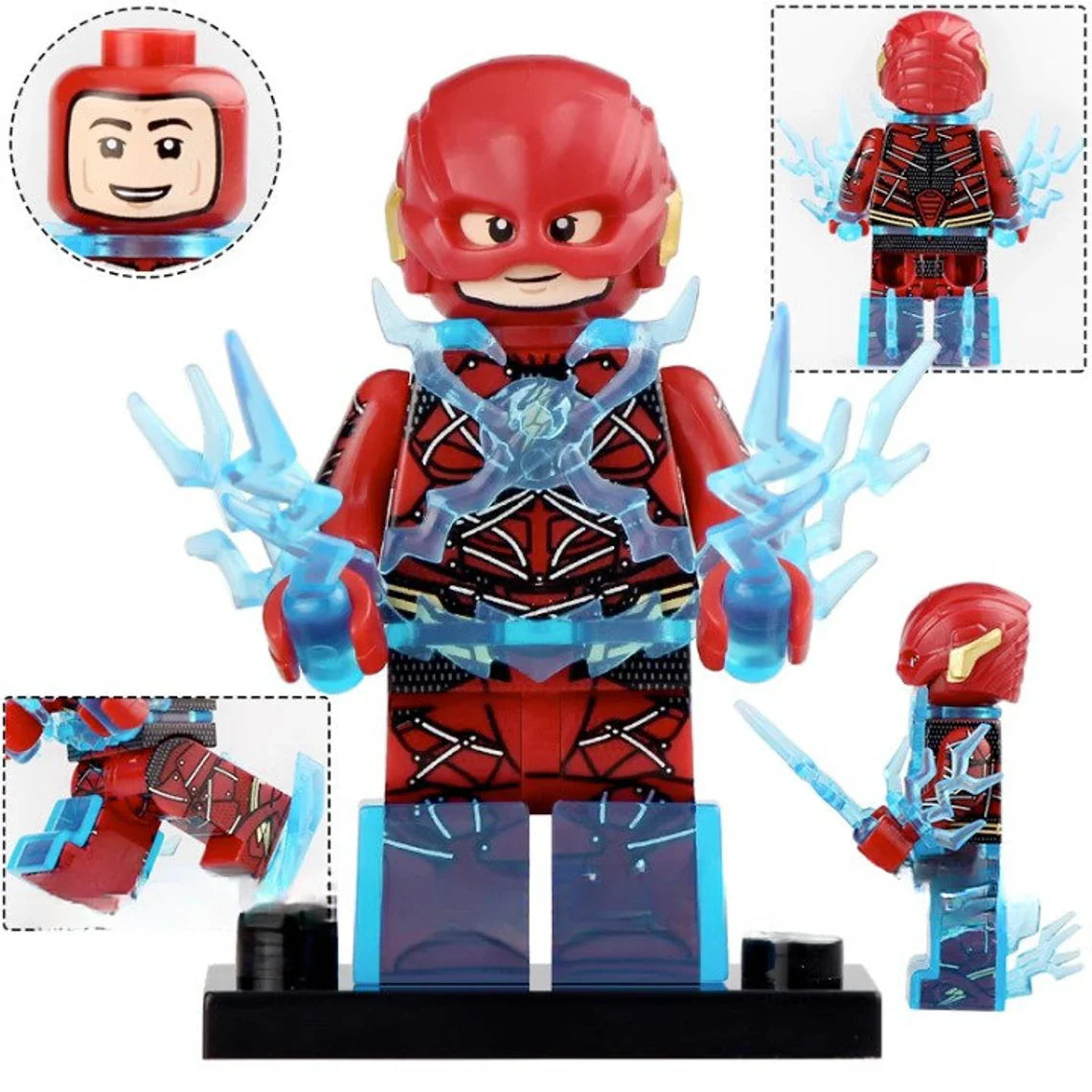 Flash Custom DC Comics Superhero Minifigure