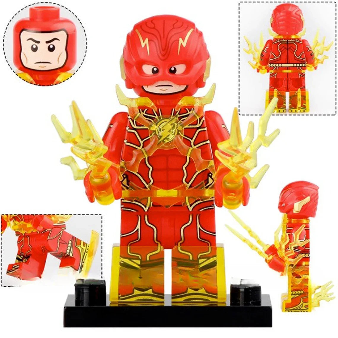 Flash Custom DC Comics Superhero Minifigure