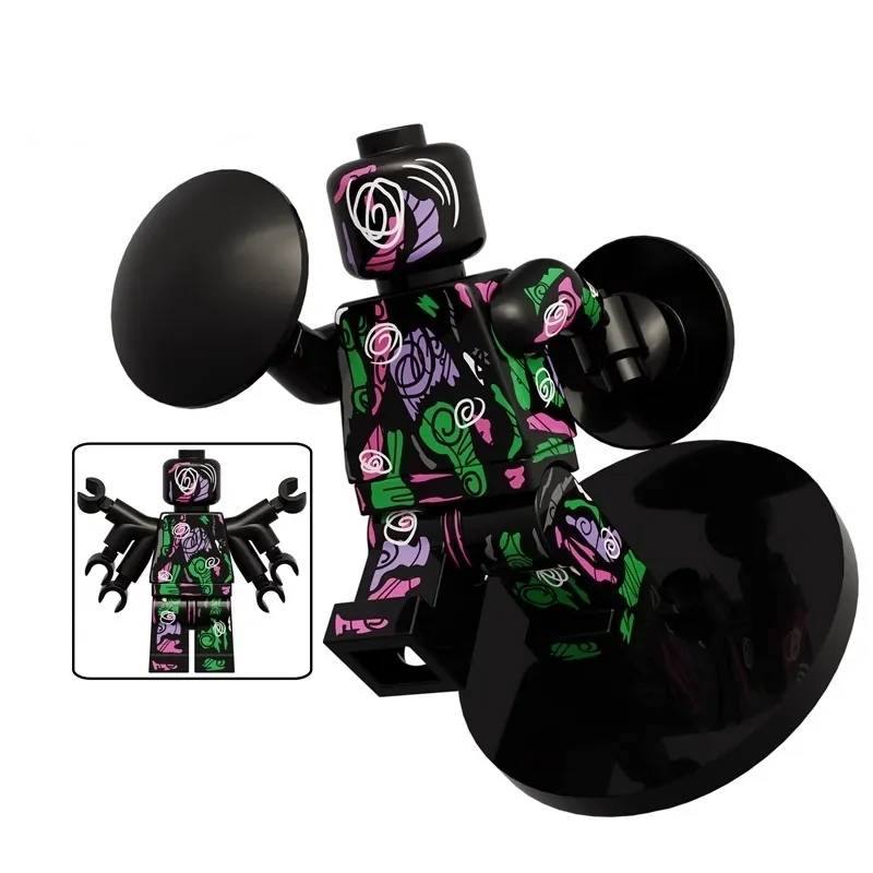 Spider-Man The Blackened Spot Custom Marvel Superhero Minifigure