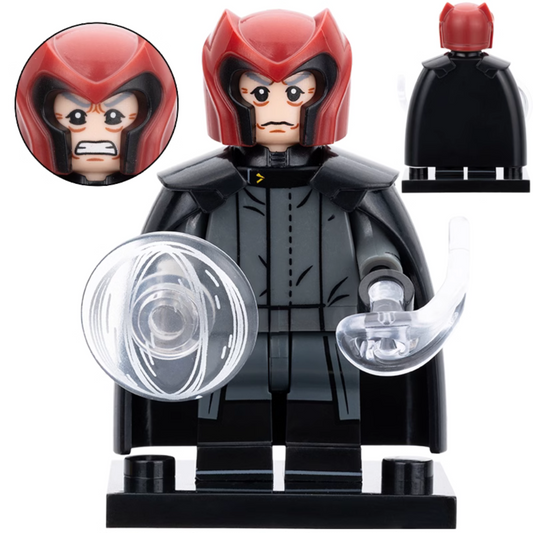 Magneto Custom Marvel Superhero Minifigure