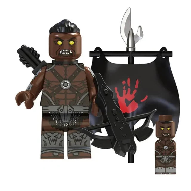 Uruk-Hai Orc custom Lord of the Rings Minifigure