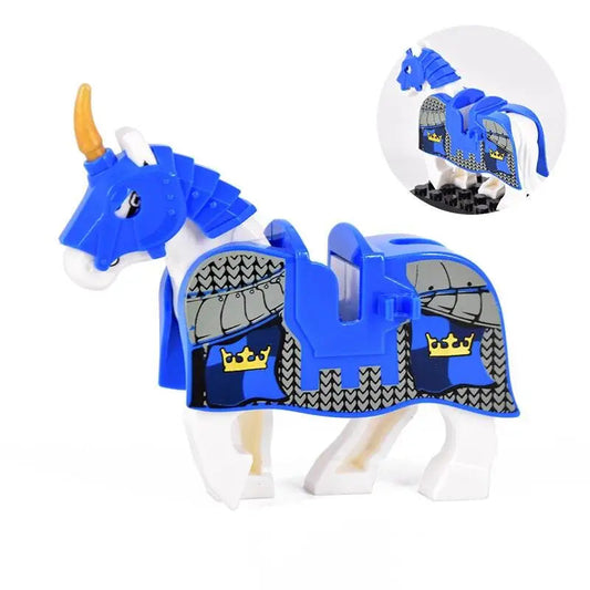 Medieval Armored Warhorse Custom Minifigure