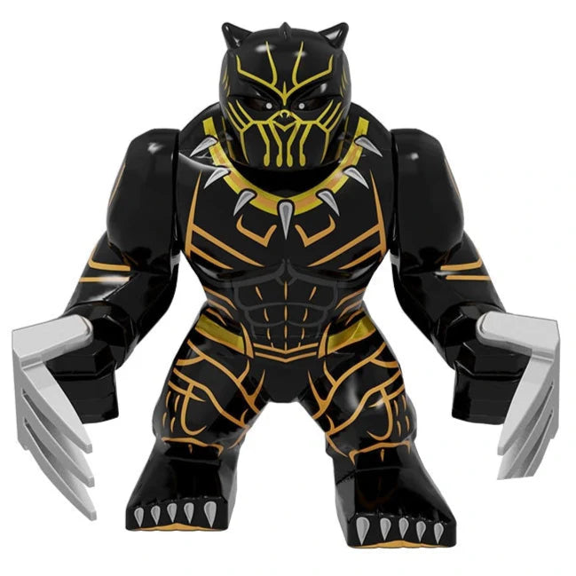 Killmonger (Golden Jaguar) Custom Marvel Superhero Large Minifigure