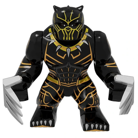 Killmonger (Golden Jaguar) Custom Marvel Superhero Large Minifigure