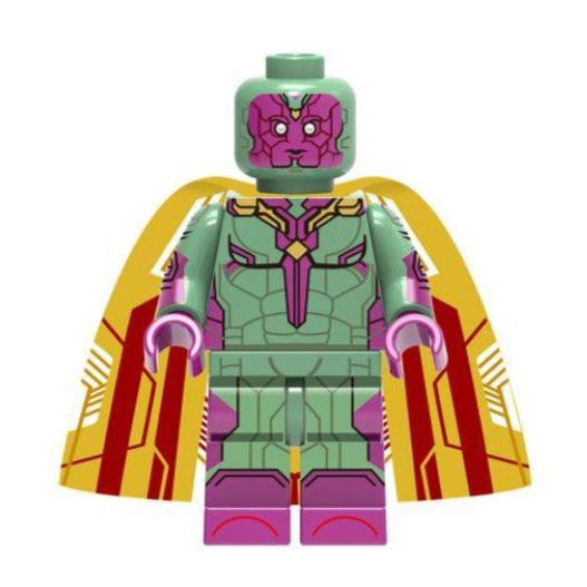 Vision Custom Marvel Superhero Minifigure