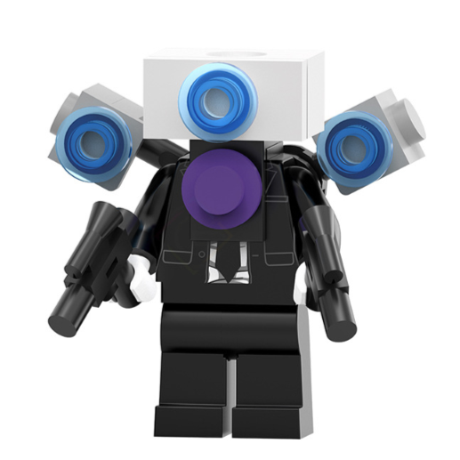 Projector Man Skibidi Toilet Custom Minifigure