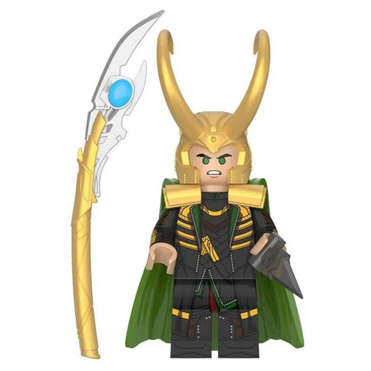 Loki (Avengers) Custom Marvel Superhero Minifigure