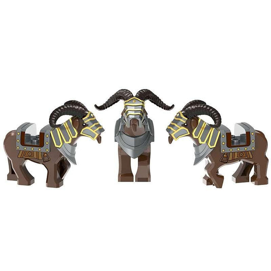 Horned Sheep Mount custom Lord of the Rings Minifigure