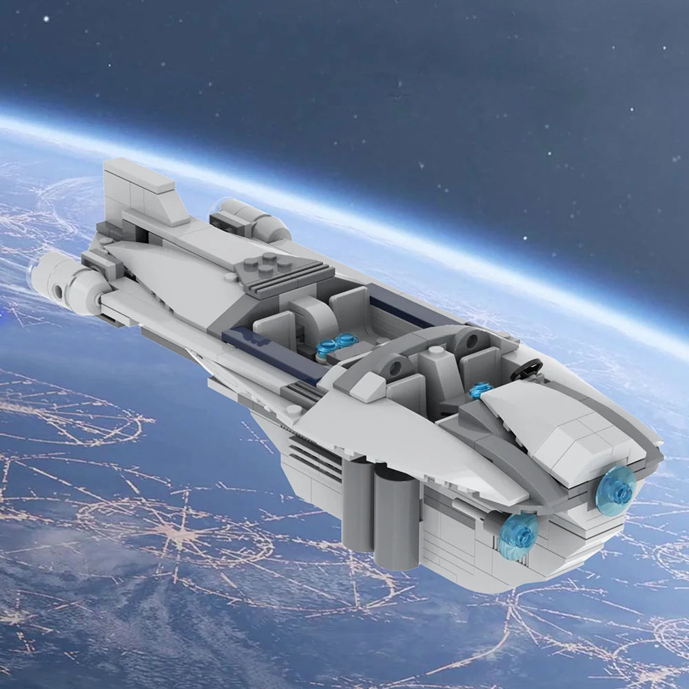 Coruscant Air Taxi Custom Star Wars MOC.