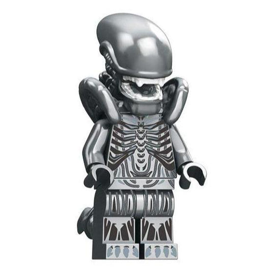 Aliens Grey Xenomorph Custom Horror Minifigure