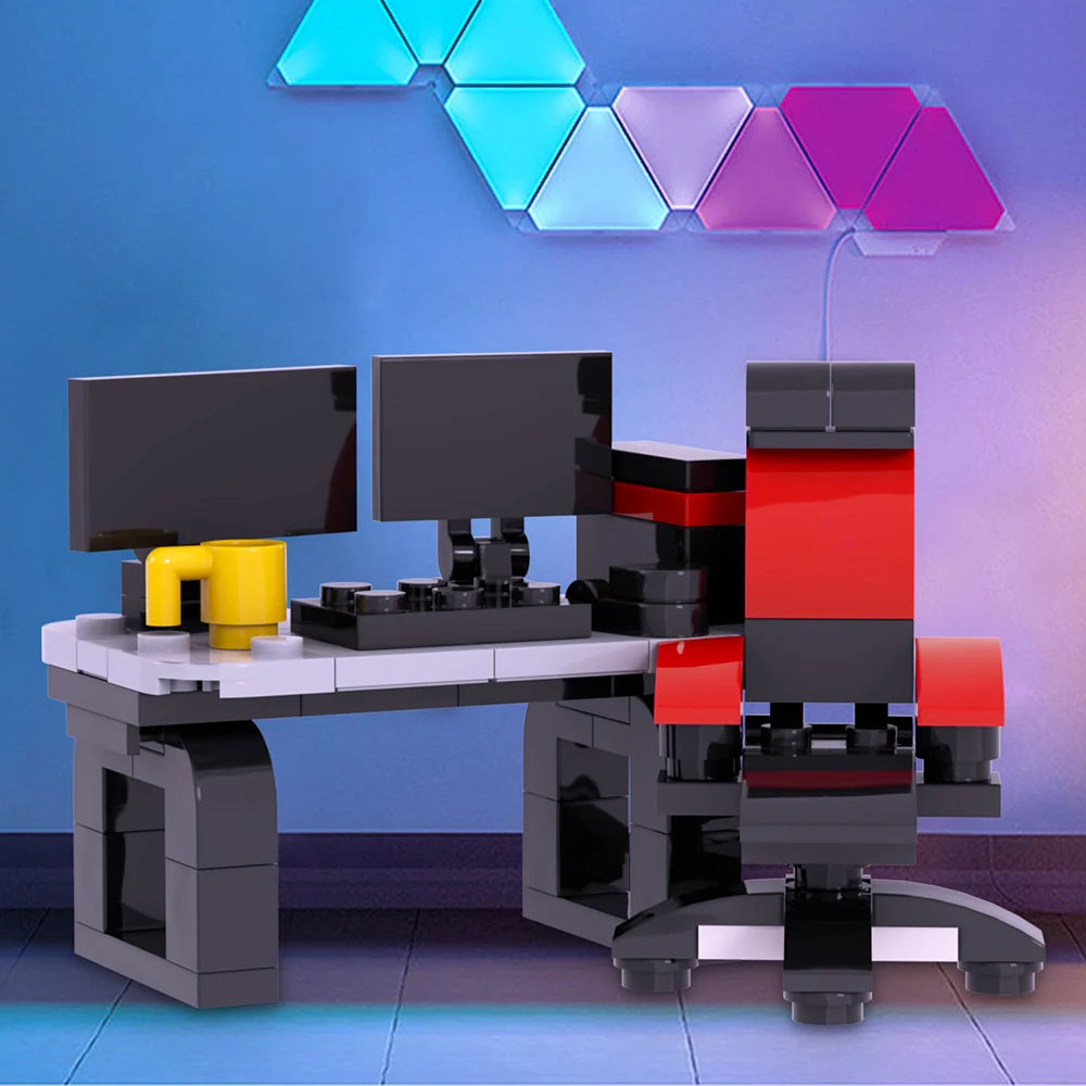 Computer Desk Custom MOC