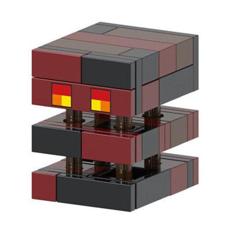 Magma Cube Custom Minecraft Minifigure