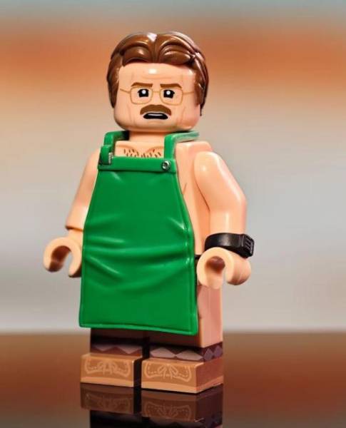 Walter White Apron and Pants Breaking Bad TV Series Minifigure