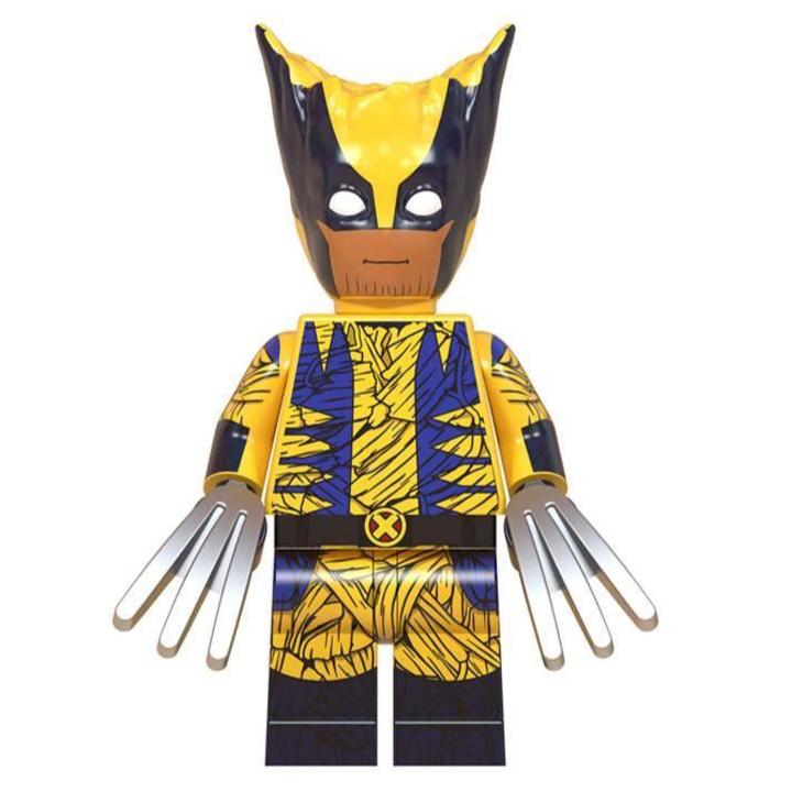 Wolverine Groot Custom Marvel Superhero Minifigure