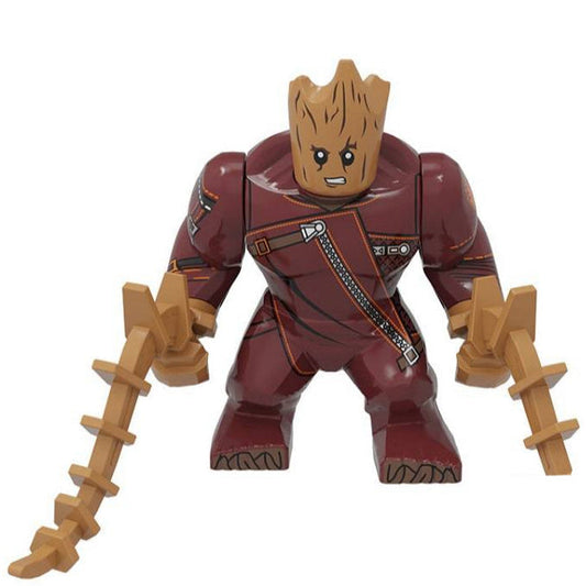 Groot Custom Marvel Superhero Large Minifigure