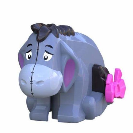 Eeyore from Winnie the Pooh Custom Minifigure