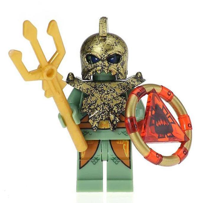 Atlantis Portal Emperor Custom Fantasy Army Minifigure