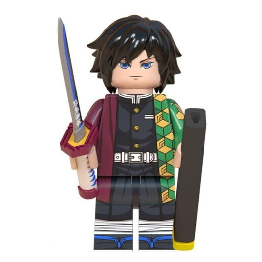 Giyu Tomioka From Demon Slayer Custom Anime Minifigure