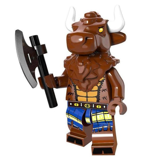 Minotaur Custom Creature Minifigure