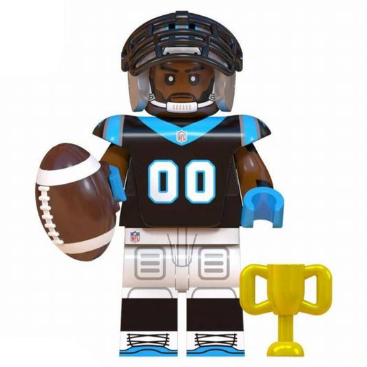 Carolina Panthers American Football Player Minifigure