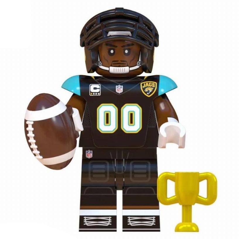 Jacksonville Jaguars American Football Player Minifigure