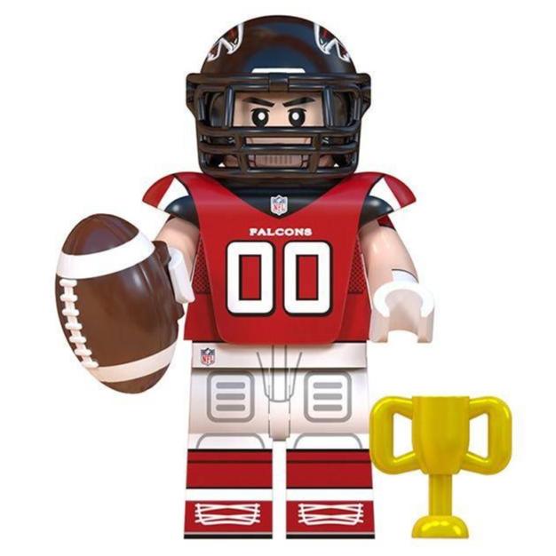 Atlanta Falcons American Football Player Minifigure.