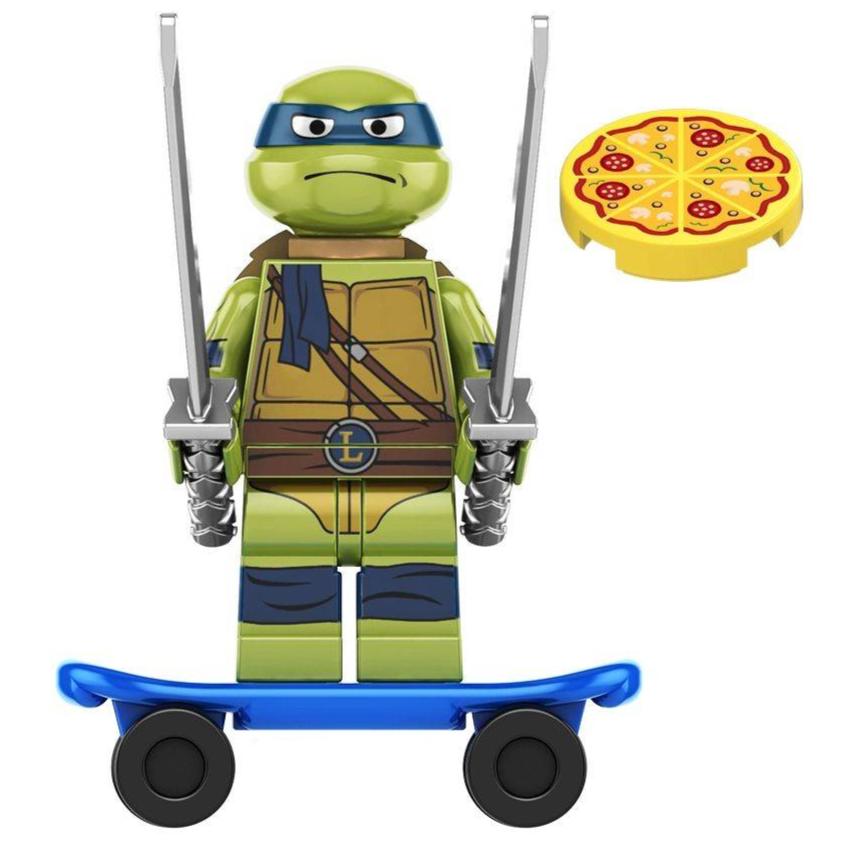 Leonardo Da Vinci Mutant Ninja Turtles Minifigure