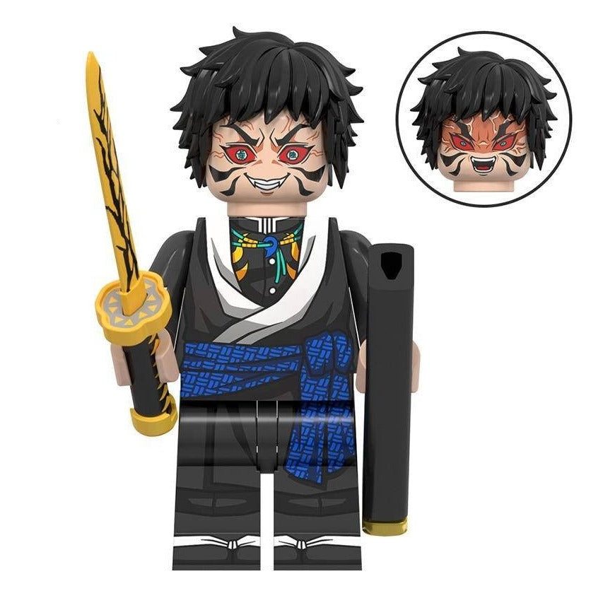 Kaigaku From Demon Slayer Custom Anime Minifigure