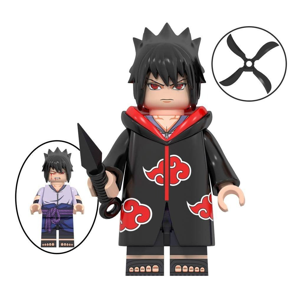 Sasuke Uchiha from Naruto Custom Anime Minifigure