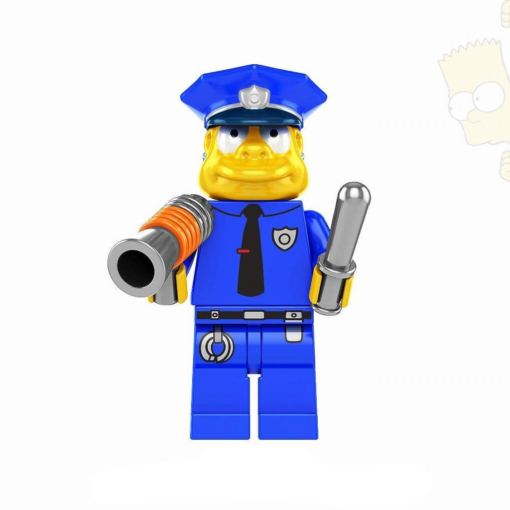 Chief Wiggum Custom The Simpsons Minifigure