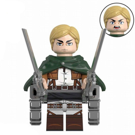 Erwin Smith From Attack on Titan Custom Anime Minifigure