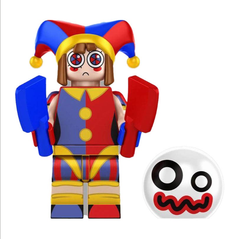 Pomni from The Amazing Digital Circus Custom Minifigure.