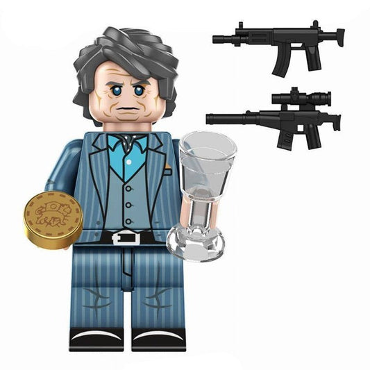 Winston Scott from John Wick Movie Custom Minifigure